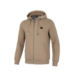 Bluza męska Pitbull rozpinana z kapturem Small Logo. Brązowe bluzy z kapturem męskie PITBULL, m, bez wzorów, z kapturem. Za 269.00 zł.