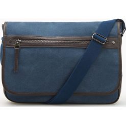 Torba na ramię - Granatowy. Torby męskie na ramię marki Reserved. Za 99.99 zł.