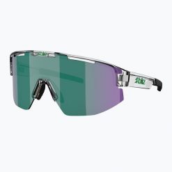 Okulary przeciwsłoneczne Bliz Matrix Small. Białe okulary przeciwsłoneczne męskie Bliz, bez wzorów, sportowe. Za 319.99 zł.