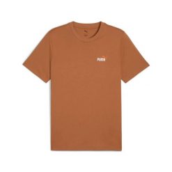 Koszulka na co dzień Męska Puma T-Shirt Bawełniana Sportowa. Brązowe t-shirty sportowe męskie Puma, m, bez wzorów, z bawełny, sportowe, bez ramiączek. Za 109.00 zł.