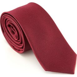 Krawat 85-7K-010-2. Brązowe krawaty i muchy męskie marki Wittchen, w paski, eleganckie. Za 99.00 zł.