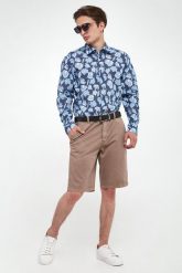 Koszula męska Hanson JOOP! JEANS. Koszule męskie JOOP! Jeans, m, bez wzorów, z jeansu, bez kołnierzyka, bez ramiączek. W wyprzedaży za 464.25 zł.
