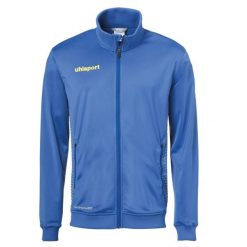 Kurtka Uhlsport Score Track. Niebieskie kurtki męskie Uhlsport, xl, bez wzorów, sportowe, bez ramiączek, bez kaptura. W wyprzedaży za 207.50 zł.