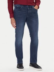 BOSS Jeansy P-Delaware 50549834 Granatowy Slim Fit. Niebieskie jeansy męskie Boss, bez wzorów, z bawełny. Za 599.99 zł.