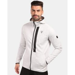 Bawełniana bluza z kapturem dla aktywnych Kilpi OKAMPOS-M. Szare bluzy nierozpinane męskie Kilpi, m, bez wzorów, z bawełny, z kapturem. Za 344.59 zł.