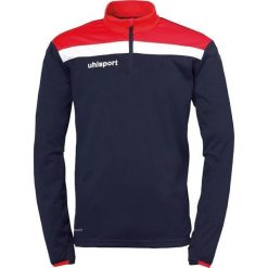 Bluza piłkarska męska Uhlsport Offense 23 1/4 zip. Czerwone bluzy nierozpinane męskie Uhlsport, m, bez wzorów, sportowe, bez ramiączek, bez kaptura. W wyprzedaży za 169.50 zł.