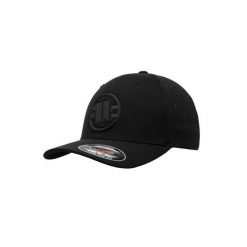 Czapka męska Pitbull Full Cap Stretch Hilltop. Czarne czapki męskie PITBULL, na wiosnę, bez wzorów. Za 169.00 zł.