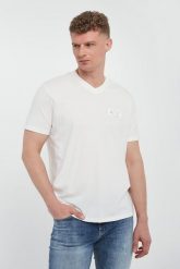 T-shirt męski AMRANI EXCHANGE. T-shirty męskie Armani Exchange, l, bez wzorów, bez kołnierzyka, bez ramiączek. Za 299.00 zł.