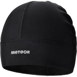 Zwykła Czapka Unisex Dla Dorosłych. Czarne czapki męskie Meteor, bez wzorów. Za 59.99 zł.
