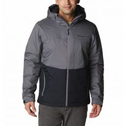 Kurtka Ocieplana Męska Columbia Point Park Insulated. Czarne kurtki męskie Columbia, m, bez wzorów, casualowe, bez ramiączek, bez kaptura. Za 650.30 zł.
