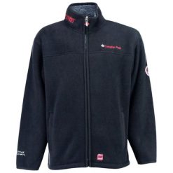 Bluza turystyczna męska Canadian Peak Uber. Niebieskie bluzy nierozpinane męskie Canadian Peak, m, bez wzorów, bez ramiączek, bez kaptura. W wyprzedaży za 193.00 zł.