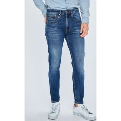 Tommy Jeans - Jeansy Modern Tapered. Niebieskie jeansy męskie Tommy Jeans, z bawełny. Za 399.90 zł.