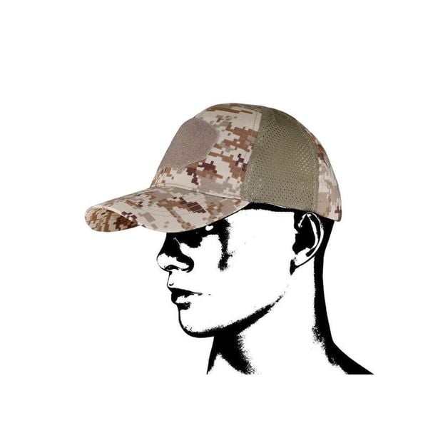 Czapka baseballowa Mesh CMG. Brązowe czapki męskie CMP, bez wzorów, z meshu, sportowe. Za 49.99 zł.