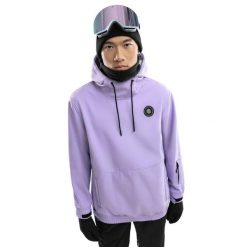 Kurtka snowboardowa męska W1 Snowy. Niebieskie kurtki męskie SIROKO, m, bez wzorów, z softshellu, bez ramiączek, bez kaptura. W wyprzedaży za 382.00 zł.