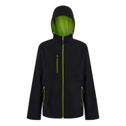 Kurtka Softshellowa Męska 2 Warstwy. Czarne kurtki softshell męskie Regatta, m, bez wzorów, z softshellu, bez kaptura, trekkingowe. Za 165.99 zł.