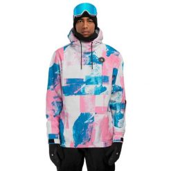 Kurtka snowboardowa męska W1 Holi. Czerwone kurtki męskie SIROKO, m, bez wzorów, z softshellu, bez ramiączek, bez kaptura. W wyprzedaży za 297.00 zł.