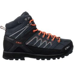 Buty trekkingowe męskie CMP Moon Mid WP. Brązowe buty trekkingowe męskie CMP, bez wzorów, bez zapięcia, trekkingowe. W wyprzedaży za 479.99 zł.