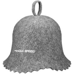 Czapka do sauny filcowa Aqua Speed. Szare czapki męskie Aqua-Speed, bez wzorów, sportowe. Za 44.99 zł.