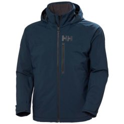 Kurtka z kapturem Helly Hansen hp racing lifaloft. Niebieskie kurtki męskie Helly Hansen, bez wzorów, sportowe, bez ramiączek, z kapturem. Za 669.99 zł.