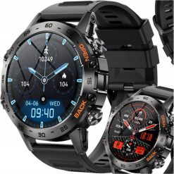 Smartwatch VESS ZEGAREK SMARTWATCH MĘSKI 360x360 ROZMOWY MENU PL WODOODPORNY. Zegarki męskie VESS. Za 159.90 zł.