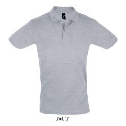 Polo Sol's Perfect. Szare koszulki polo męskie SOL'S, m, bez wzorów, eleganckie, bez kołnierzyka, bez ramiączek. Za 109.00 zł.