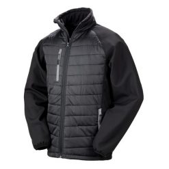 Bezrękawnik Unisex Dla Dorosłych Softshell Compass. Czarne kurtki softshell męskie RESULT, xs, bez wzorów, z softshellu, bez kaptura, trekkingowe. Za 186.99 zł.