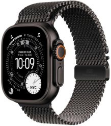 Smartwatch Apple Watch Ultra 3 GPS + Cellular 49mm Black Titanium / Titanium Milanese Loop M Czarny (MF1Q4QI/A). Czarne zegarki smartwatch Apple. Za 4,049.00 zł.