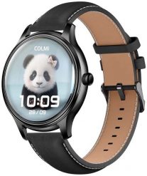 Smartwatch Colmi L28 Czarny (L28 Black leather). Czarne zegarki smartwatch Colmi. Za 169.51 zł.