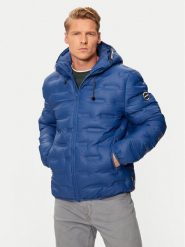 INDICODE Kurtka zimowa Bolonzo 15-866 Granatowy Regular Fit. Niebieskie kurtki męskie INDICODE, na zimę, m, bez wzorów, z syntetyku, bez ramiączek, bez kaptura. Za 349.99 zł.