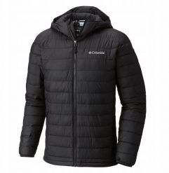 Kurtka męska Columbia Powder Lite II Hooded Jacket 2086944010 Czarne M. Czarne kurtki męskie Columbia, m, bez wzorów, bez ramiączek, bez kaptura. Za 442.16 zł.