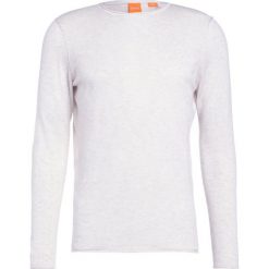 BOSS Orange KAMIRO SLIM FIT Sweter beige. Brązowe kardigany męskie marki BOSS Orange, z bawełny. W wyprzedaży za 343.20 zł.