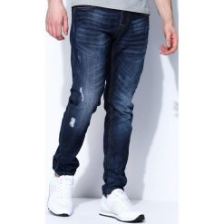 Granatowe Jeansy Trumpets. Szare jeansy męskie marki Born2be, z denimu. Za 54.99 zł.