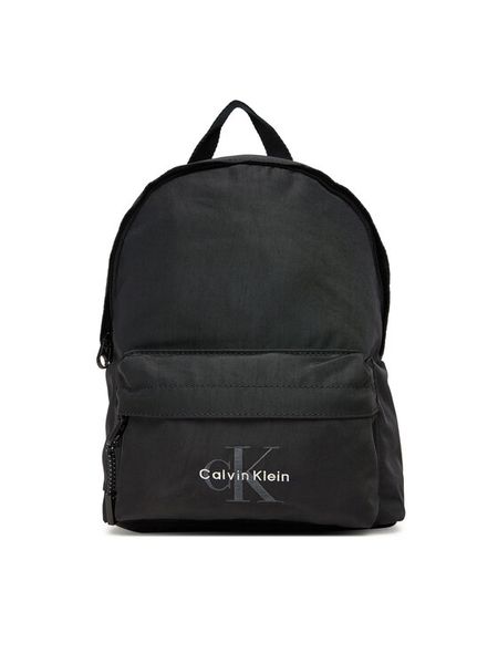 Calvin Klein Plecak Bold Small Round Backpack LV04D3257G Czarny. Czarne plecaki męskie Calvin Klein, bez wzorów, z materiału. Za 209.99 zł.