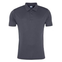 Męska Gładka Koszulka Polo. Brązowe koszulki polo męskie JUST COOL, m, bez wzorów, bez kołnierzyka, bez ramiączek. Za 65.99 zł.