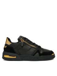 Giuseppe Zanotti Sneakersy RU50015/001 Czarny. Czarne buty sportowe na co dzień męskie Giuseppe Zanotti, m, bez wzorów, ze skóry, bez ramiączek, bez kaptura. Za 2,899.00 zł.