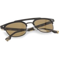 Okulary przeciwsłoneczne BOSS - 0968/S Matt Black 003. Czarne okulary przeciwsłoneczne męskie Boss, bez wzorów, z tworzywa sztucznego. W wyprzedaży za 619.00 zł.