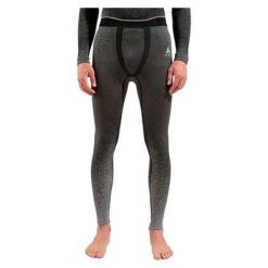 Legginsy termoaktywne męskie Odlo BLACKCOMB ECO. Czarne bielizna termoaktywna męska Odlo, m, bez wzorów, bez ramiączek, do biegania. Za 341.98 zł.