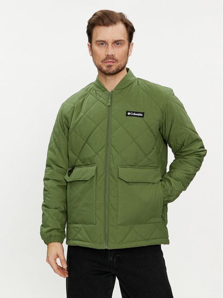 Columbia Kurtka przejściowa Rad Padded™ 2071251 Zielony Regular Fit. Zielone kurtki męskie Columbia, m, bez wzorów, z syntetyku, bez ramiączek, bez kaptura. Za 479.99 zł.