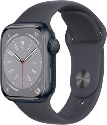 Smartwatch Apple Watch 8 45mm GPS Midnight Alu Sport Granatowy (MNP13). Niebieskie zegarki smartwatch Apple. Za 4,596.00 zł.
