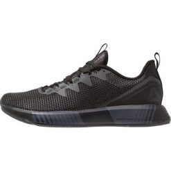 Reebok FUSION FLEXWEAVE Obuwie do biegania treningowe black/ash grey/coal. Czarne buty treningowe męskie Reebok, z materiału. Za 549.00 zł.