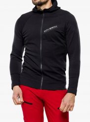 Bluza z kapturem męska Brubeck Thermo Wool by Pustelnik - black. Czarne bluzy nierozpinane męskie Brubeck, m, bez wzorów, bez ramiączek, z kapturem. Za 566.83 zł.