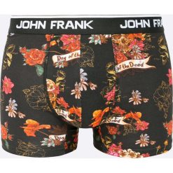 John Frank - Bokserki. Brązowe bokserki męskie John Frank, z bawełny. Za 59.90 zł.