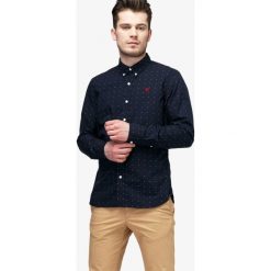 Timberland Koszula Ls Tioga River Texture Shirt Slim , granatowy, rozmiar XL. Niebieskie koszule męskie Timberland, m, z aplikacjami, z bawełny, bez kołnierzyka, bez ramiączek. W wyprzedaży za 259.99 zł.