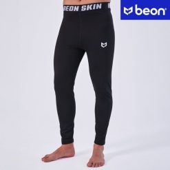 Beon Zestaw termoaktywny Beon Skin Flare MEN Quantum Black (M). Czarne bielizna termoaktywna męska Beon, m, bez wzorów, bez ramiączek. Za 99.90 zł.