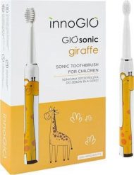 Szczoteczka InnoGio GIOSONIC GIRAFFE Yellow. Żółte szczoteczki elektryczne Innogio. Za 66.99 zł.