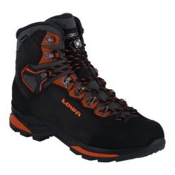 Buty trekkingowe męskie Lowa Camino Evo Gtx. Czarne buty trekkingowe męskie Lowa, bez wzorów, z materiału, za kostkę, bez zapięcia. Za 1,415.00 zł.