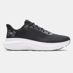 Buty do biegania męskie Under Armour Charged Rogue 5. Czarne buty do biegania męskie Under Armour, bez wzorów, bez zapięcia, do biegania. Za 241.49 zł.
