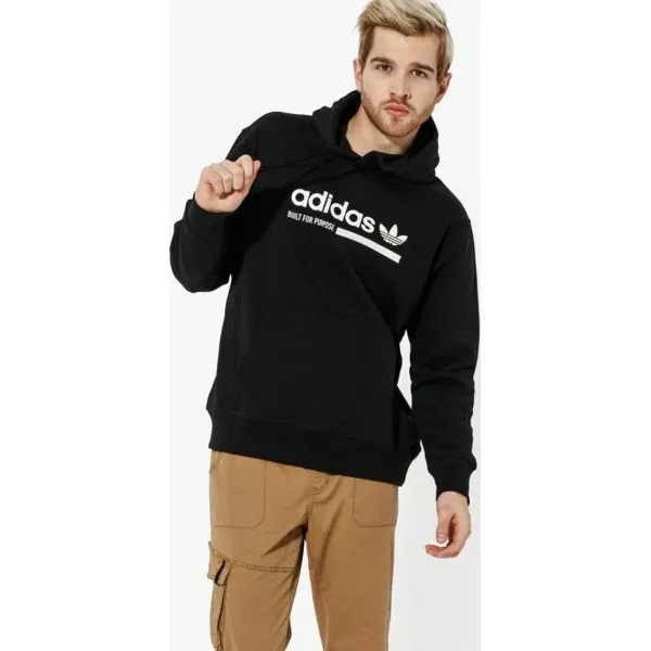Adidas Bluza Grp Oth Hoody Kaval , czarny, rozmiar M. Czarne bluzy nierozpinane męskie ADIDAS, m, z aplikacjami, z bawełny, z kapturem. W wyprzedaży za 229.99 zł.