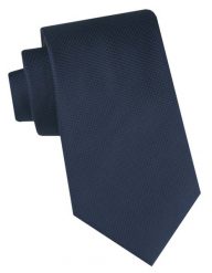 Klasyczny, Męski Krawat Alties - Jednokolorowy, Granatowy. Niebieskie krawaty i muchy męskie Alties, bez wzorów, z tkaniny, eleganckie. Za 49.00 zł.