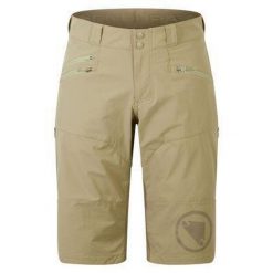 Spodenki rowerowe męskie Endura Singletrack II Short. Brązowe szorty sportowe męskie ENDURA, bez wzorów. Za 239.99 zł.